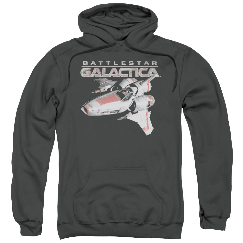 Battlestar Galactica Mark Ii Viper Mens Hoodie Charcoal