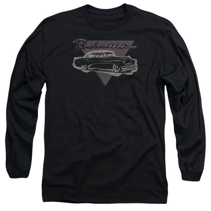 Buick 1952 Roadmaster Mens Long Sleeve Shirt Black Officially Licensed