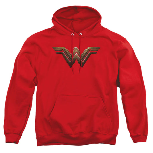 Batman V Superman Ww Shield Mens Hoodie Red