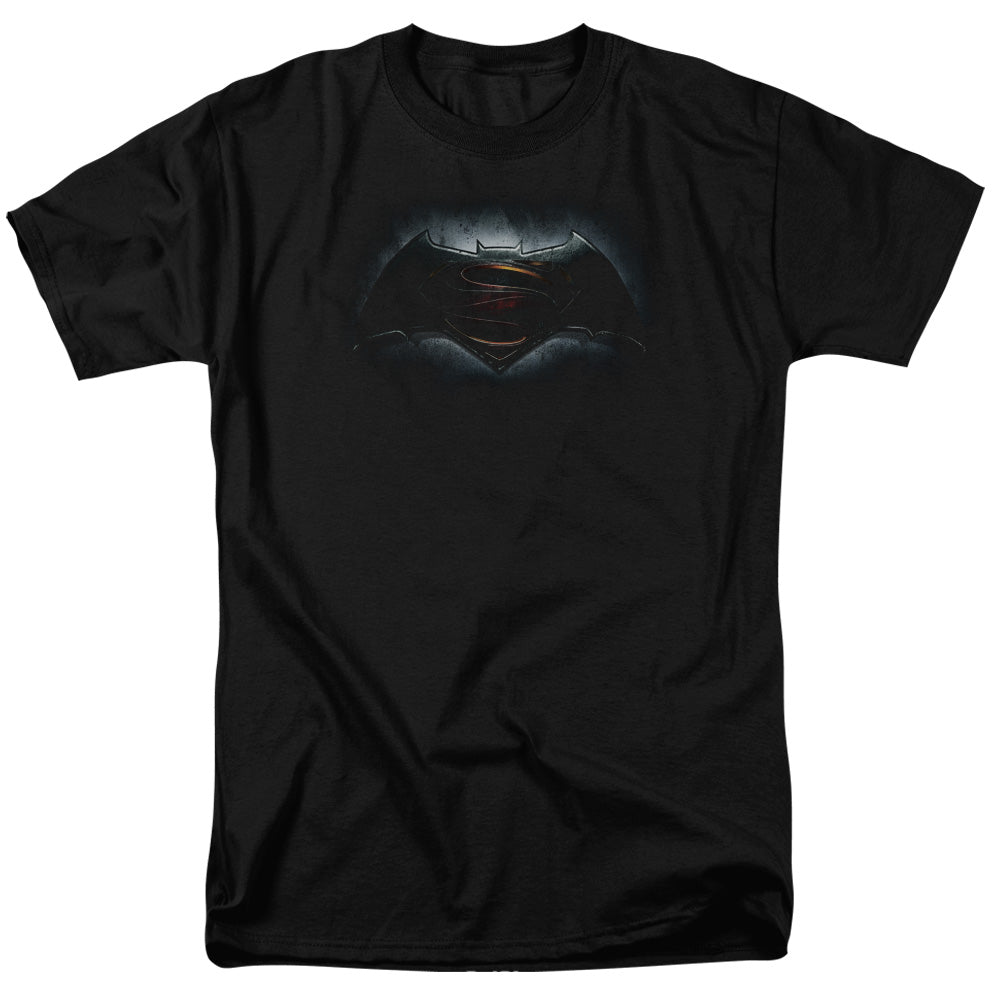 Batman V Superman Logo Mens T Shirt Black