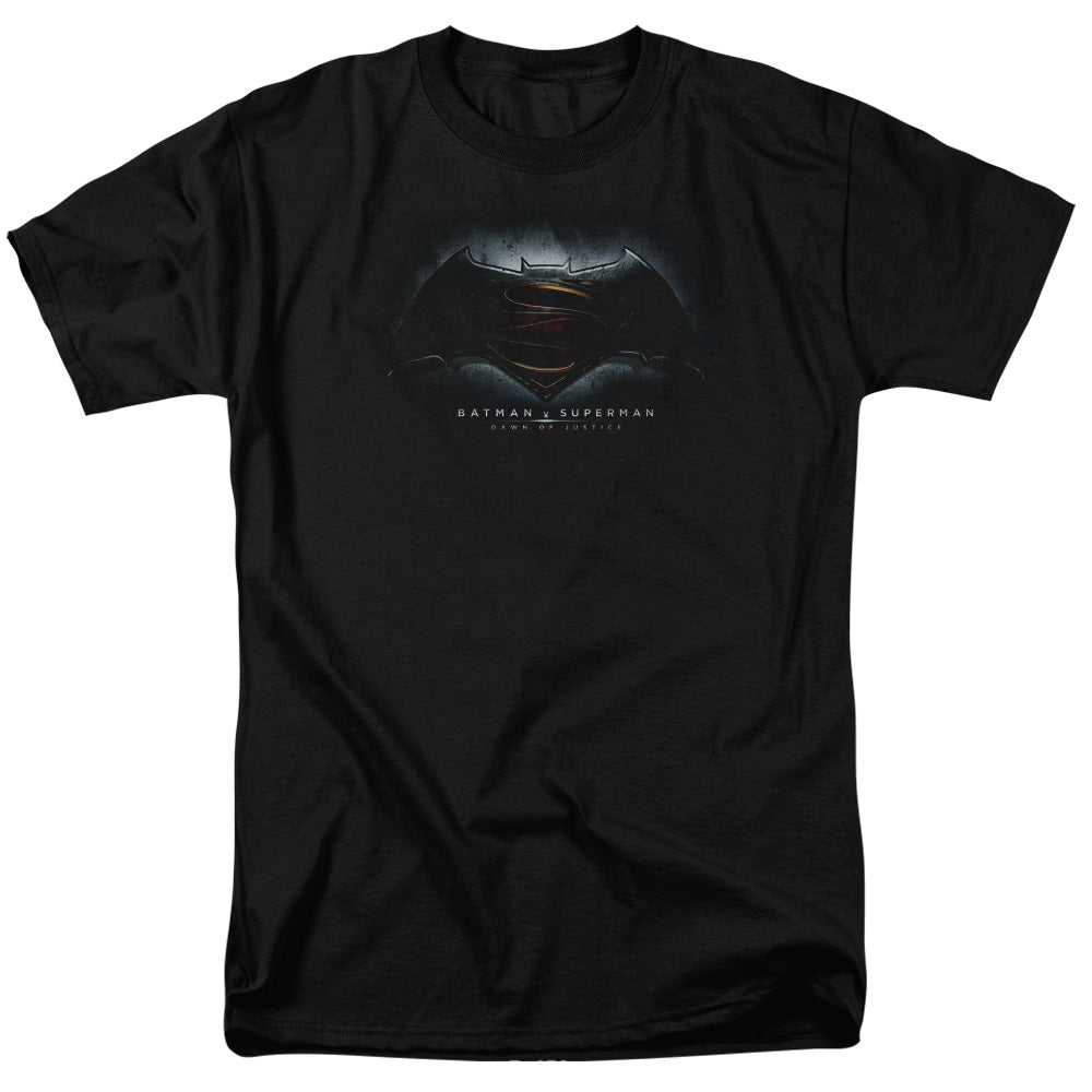 Batman Vs Superman Logo Mens T Shirt Black