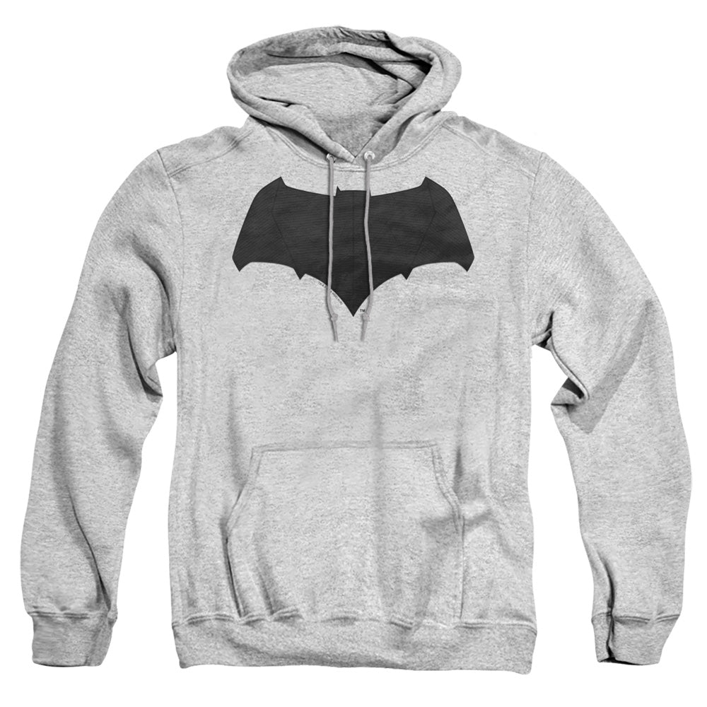 Batman V Superman Batman Logo Mens Hoodie Athletic Heather