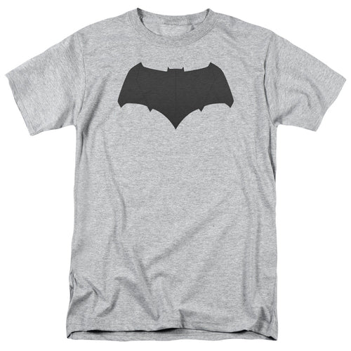 Batman V Superman Batman Logo Mens T Shirt Athletic Heather