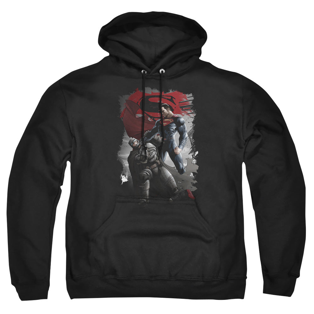Batman Vs Superman Choke Mens Hoodie Black