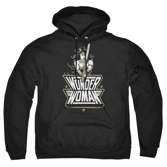 Batman V Superman Tough Mens Hoodie Black