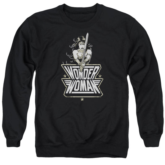 Batman V Superman Tough Mens Crewneck Sweatshirt Black Officially Licensed