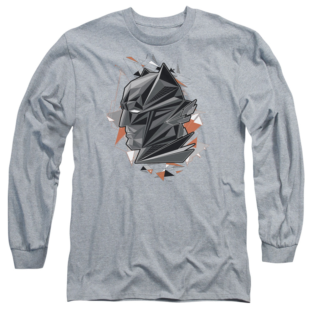 Batman Vs Superman Dawn Mens Long Sleeve Shirt Athletic Heather