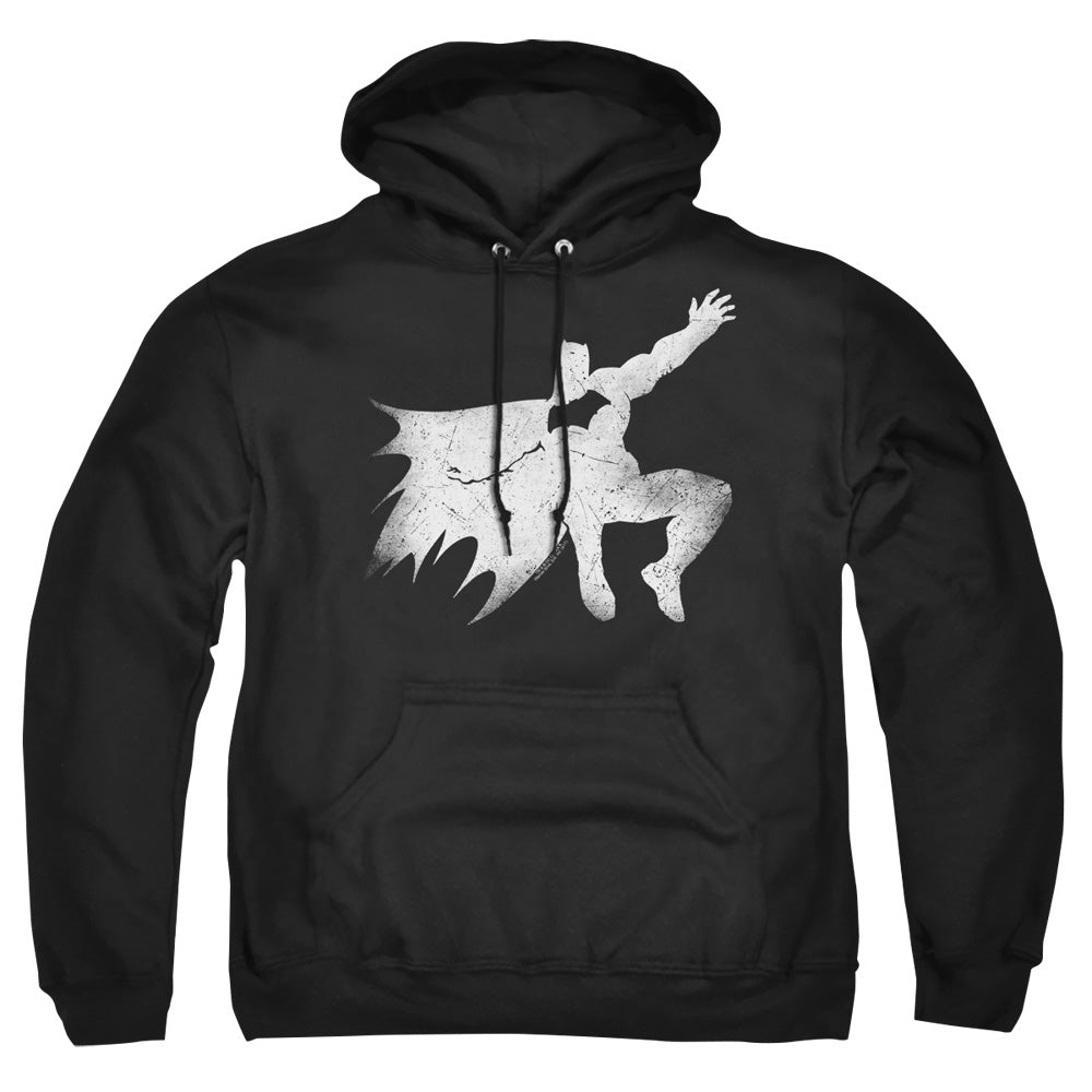 Batman V Superman Knight Silhouette Mens Hoodie Black