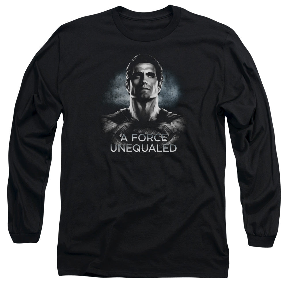 Batman V Superman Unequaled Mens Long Sleeve Shirt Black