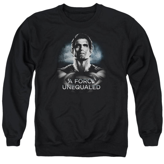 Batman V Superman Unequaled Mens Crewneck Sweatshirt Black Officially Licensed