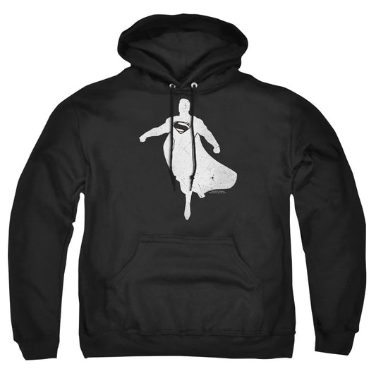 Batman V Superman Superman Silhouette Mens Hoodie Black