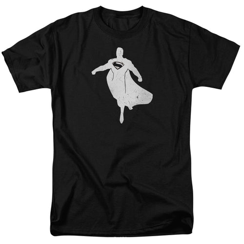 Batman V Superman Superman Silhouette Mens T Shirt Black
