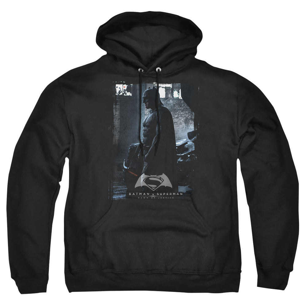 Batman V Superman Bat Poster Mens Hoodie Black