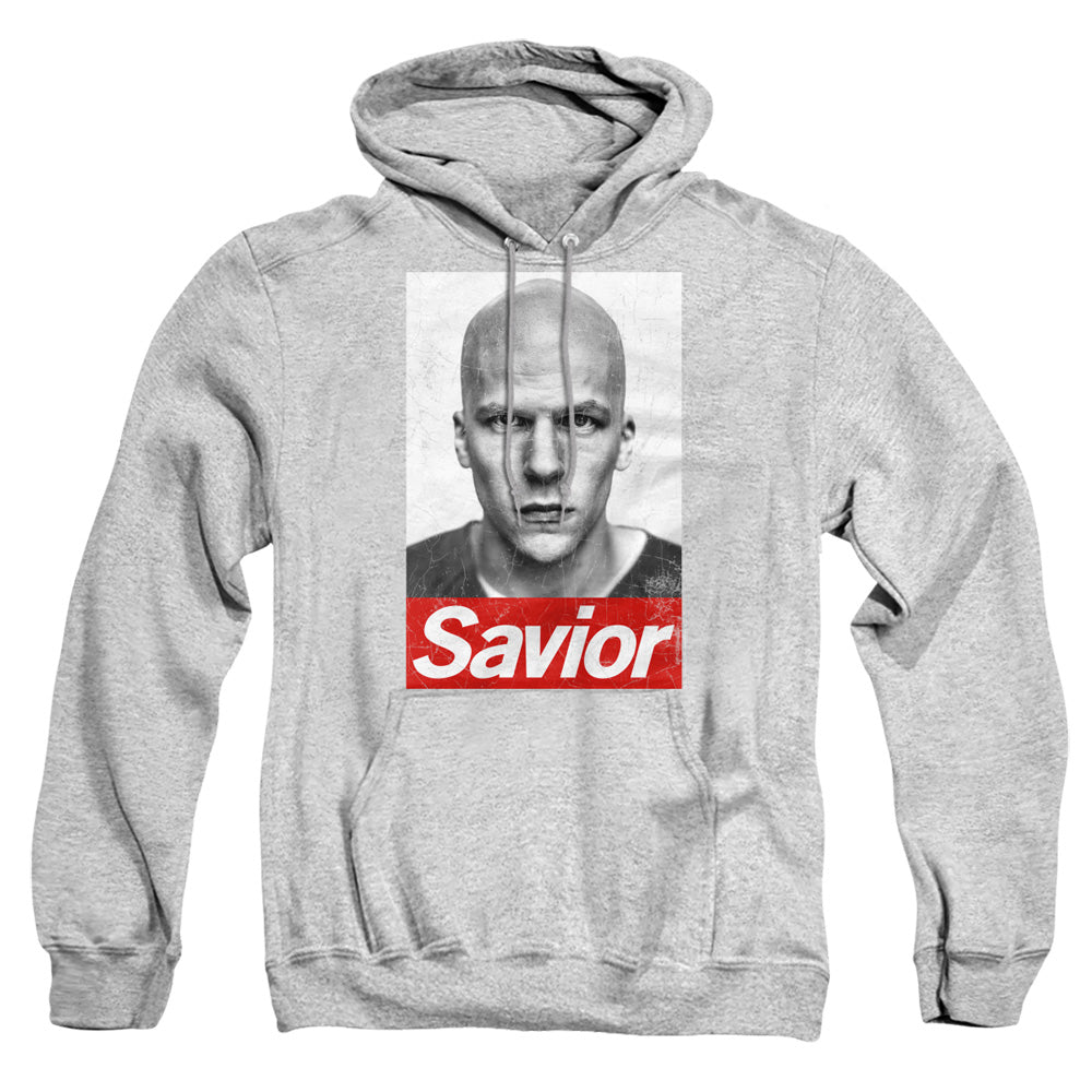 Batman V Superman Savior Mens Hoodie Athletic Heather