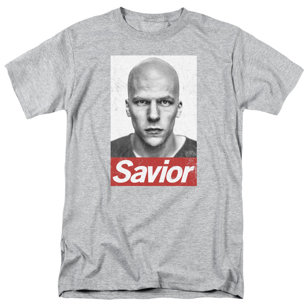 Batman V Superman Savior Mens T Shirt Athletic Heather