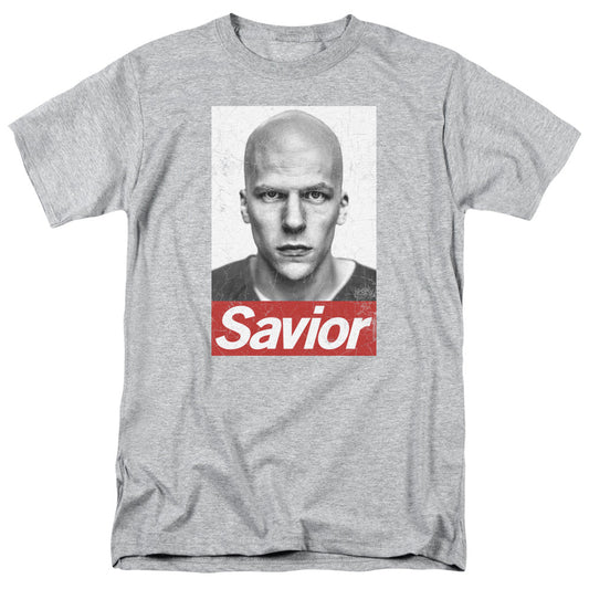 Batman V Superman Savior Mens T Shirt Athletic Heather