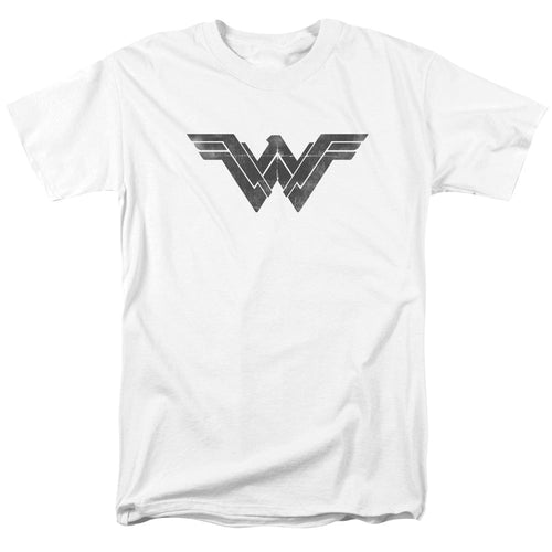 Batman V Superman Folded And Distressed Mens T Shirt White