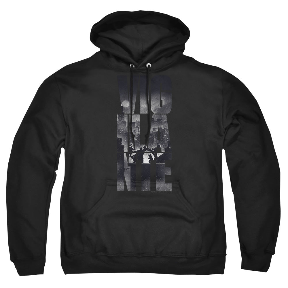Batman V Superman Rainy Viglante Mens Hoodie Black