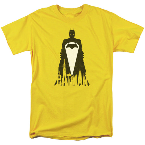 Batman V Superman Bat Justice Mens T Shirt Yellow