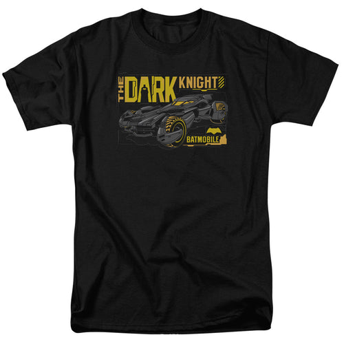 Batman V Superman Mobil Dark Knight Mens T Shirt Black