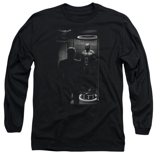Batman V Superman Suit Up Mens Long Sleeve Shirt Black