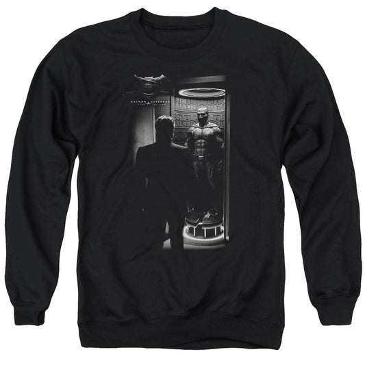 Batman V Superman Suit Up Mens Crewneck Sweatshirt Black Officially Licensed