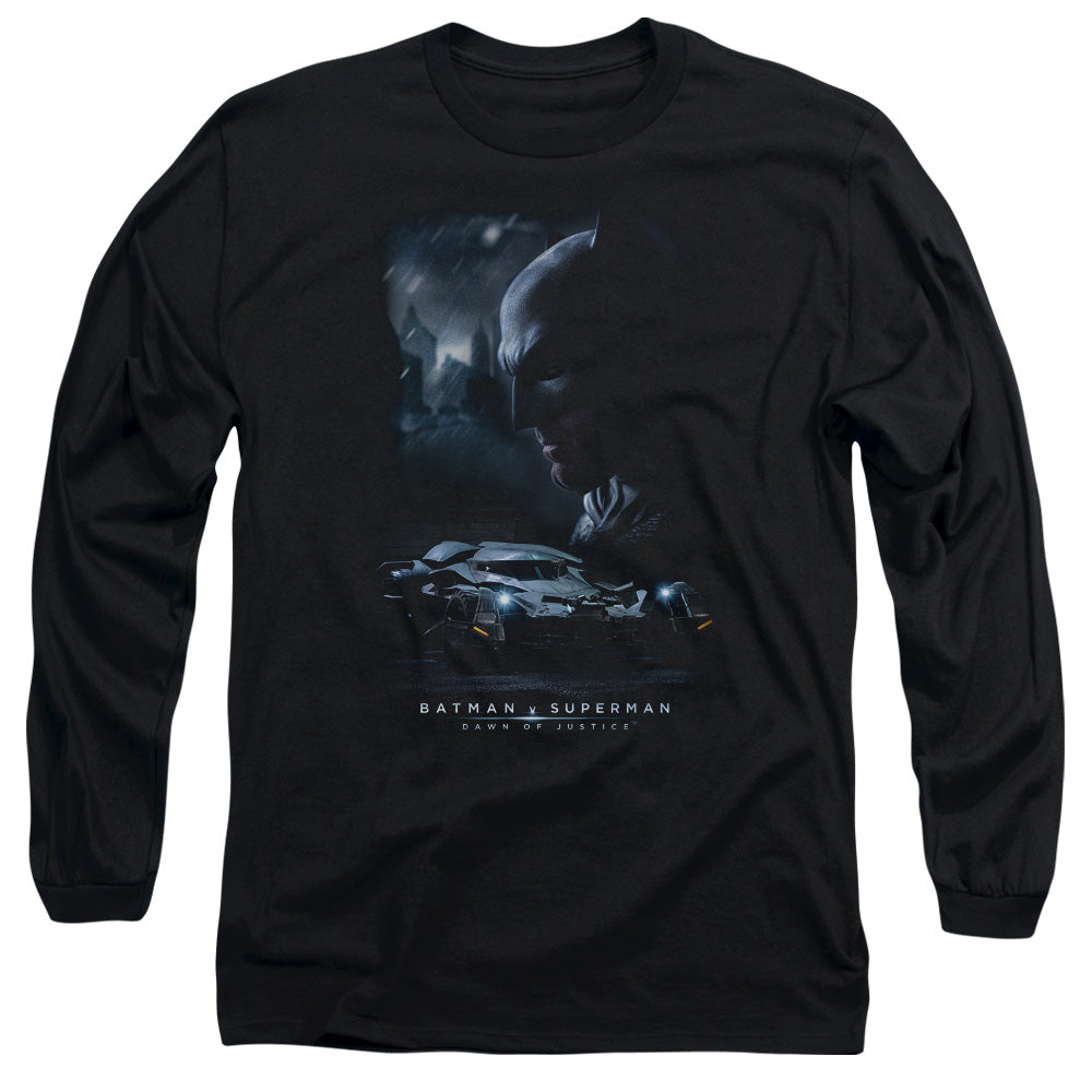 Batman V Superman Gotham Knight Mens Long Sleeve Shirt Black
