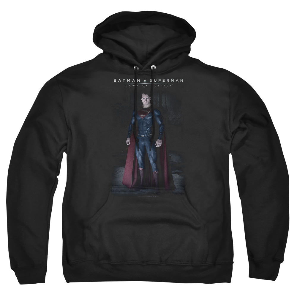 Batman V Superman Stand Tall Mens Hoodie Black
