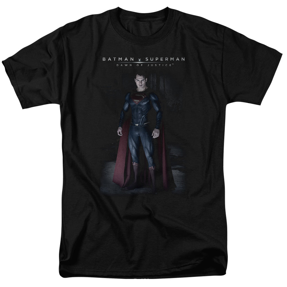 Batman V Superman Stand Tall Mens T Shirt Black