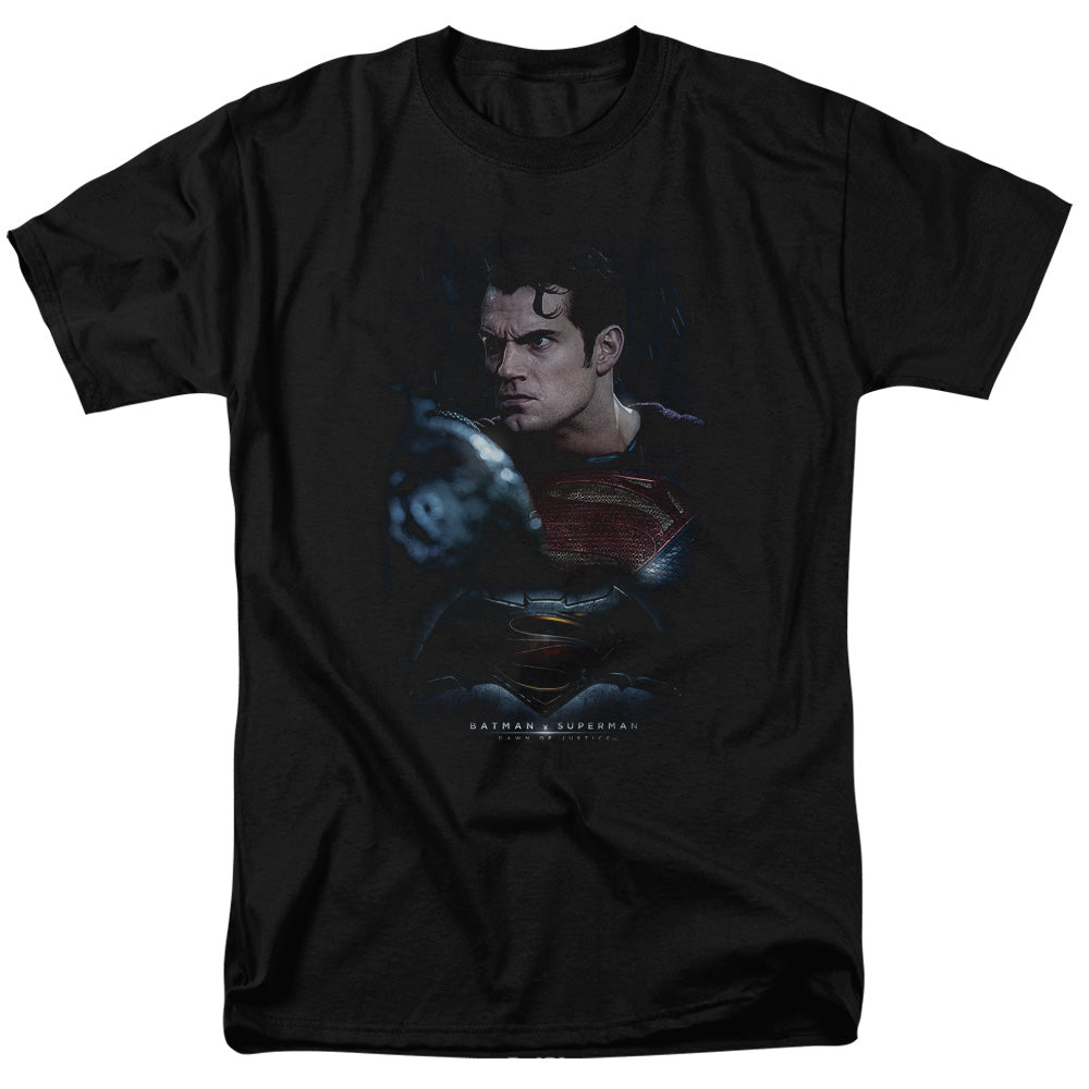 Batman V Superman Super Angry Mens T Shirt Black