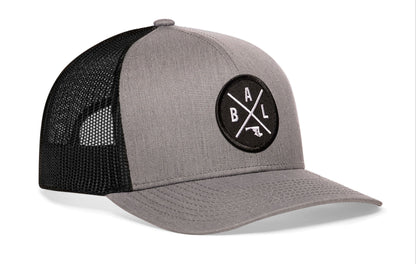 Baltimore Trucker Haka Hat Gray-Black BAL X Snapback