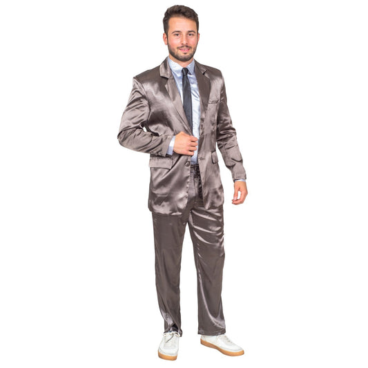 Barney The Legendary Pajama Suit Four Pieces Silk PJ Halloween Costume Cosplay