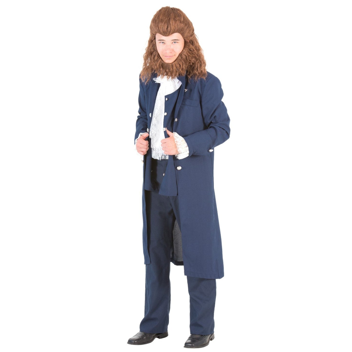 Adult Beast Movie Halloween Cosplay Costume Wig and Beard Set