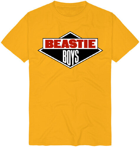 Beastie Boys Beastie Boys Diamond Logo Gold Unisex Short Sleeve T-shirt Small Mens T Shirt