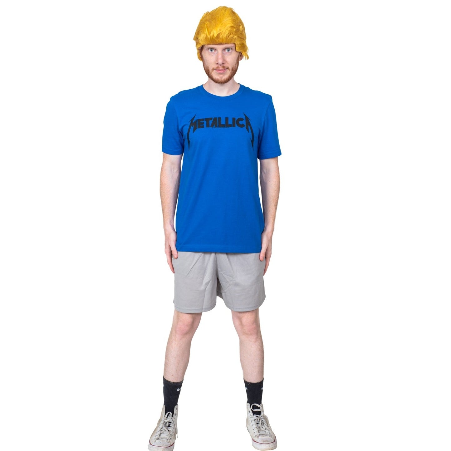 Heavy Metal Loving Teenage Slackers Cartoon Halloween Costume Accessory Wig Cosplay