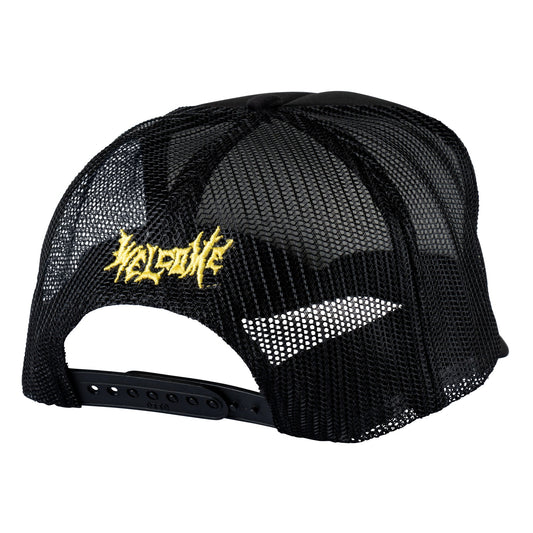 Welcome X Beetlejuice Three Times Trucker Hat