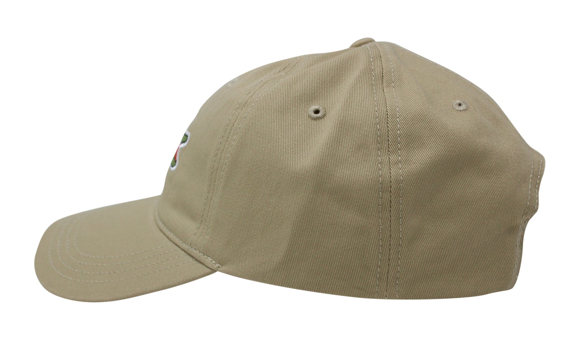 Lacoste Men's Classic Large Croc Logo Cap with Leather Strap Hat