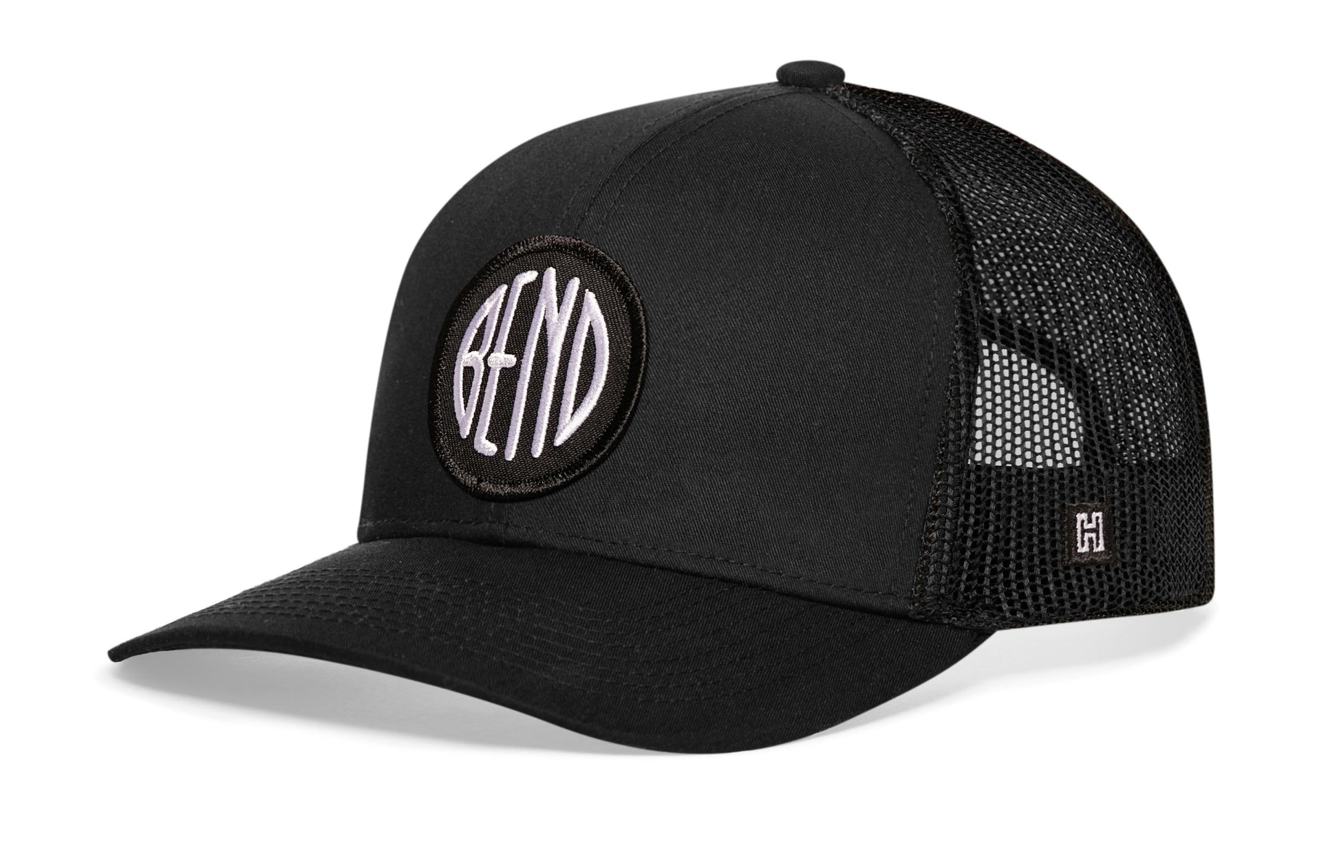 Bend Trucker Haka Hat Black Bend Snapback