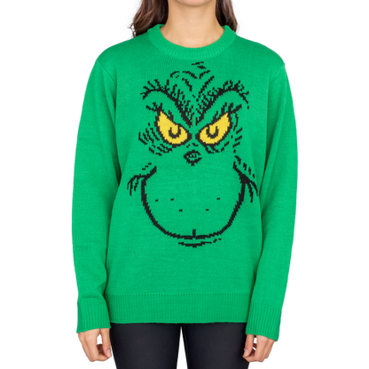 Big Face Grinch Sweater