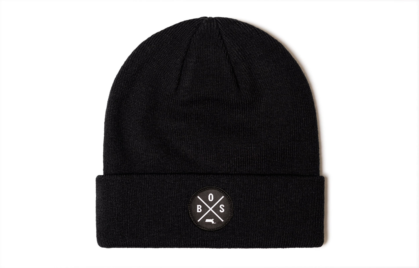 Boston Beanie Haka Hat Black BOS X
