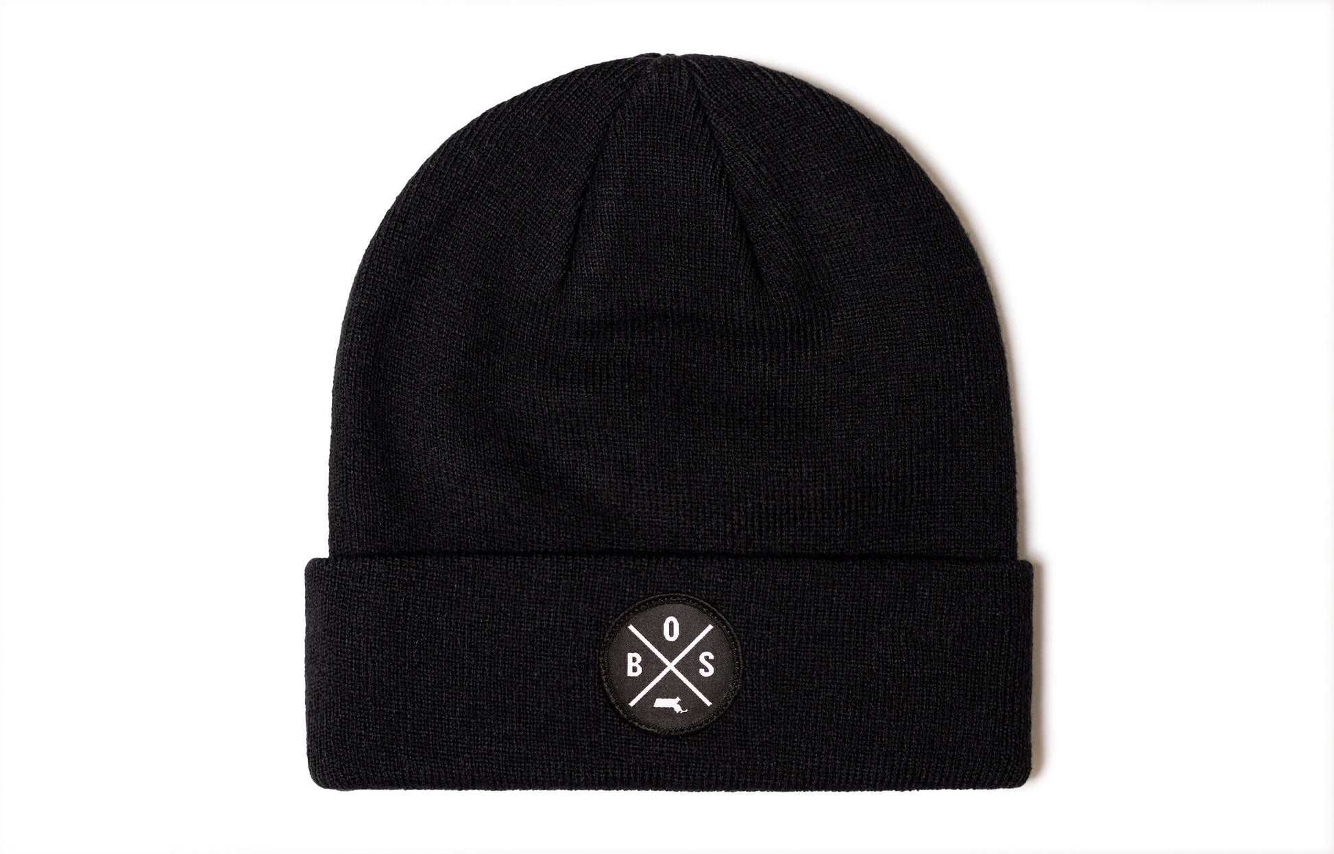 Boston Beanie Haka Hat Black BOS X