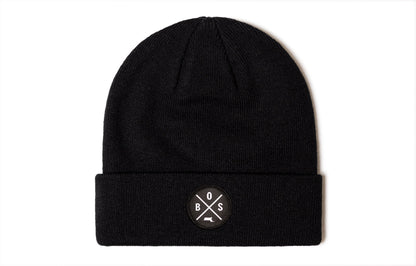 Boston Beanie Haka Hat Black BOS X