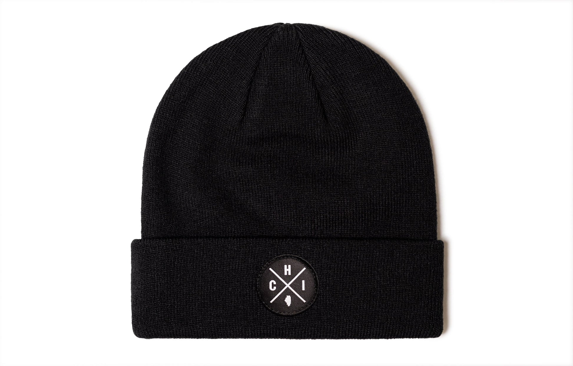 Chicago Beanie Haka Hat Black CHI X