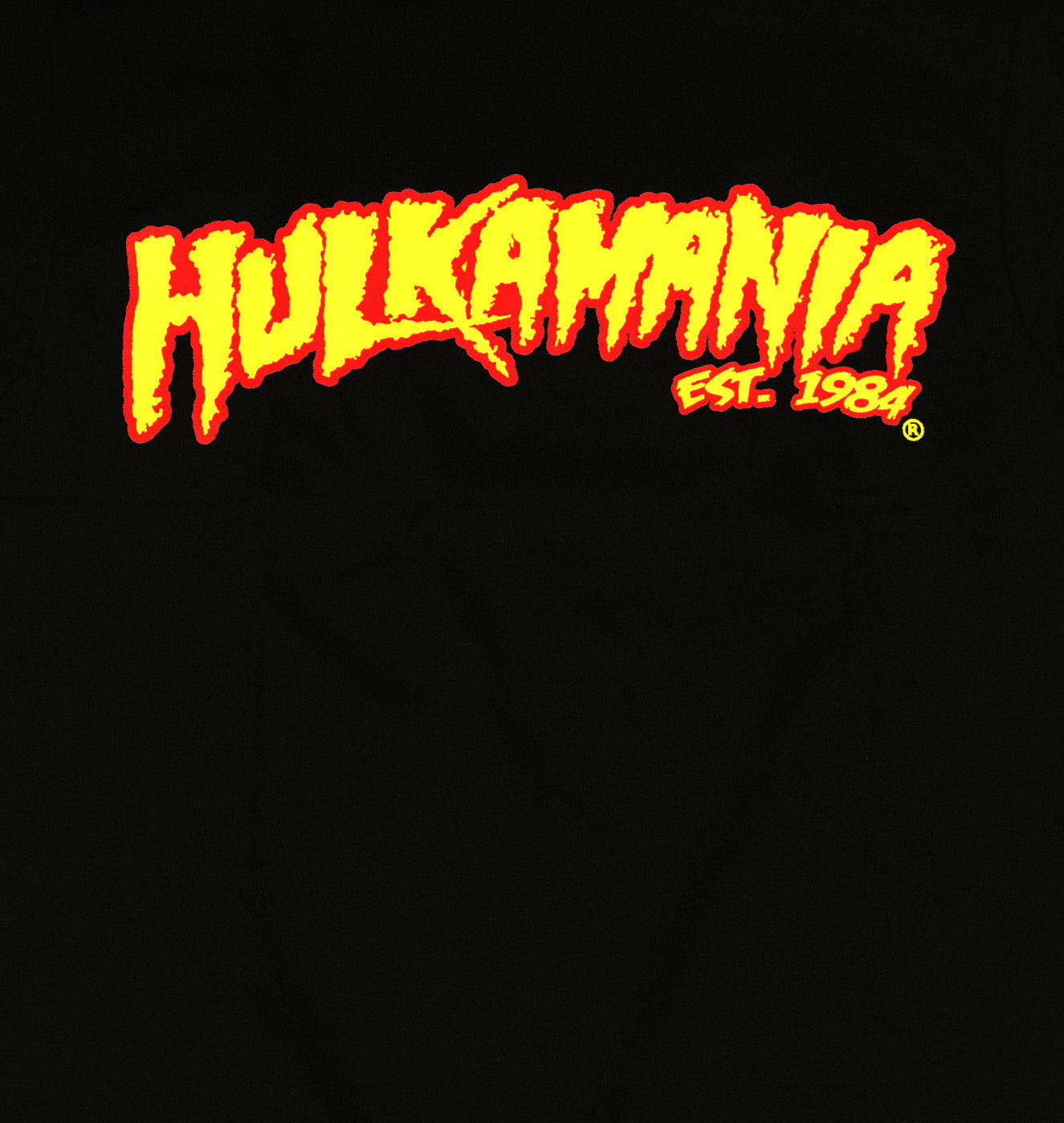Hulk Hogan Hulkamania Runnin Wild Mens T Shirt Black