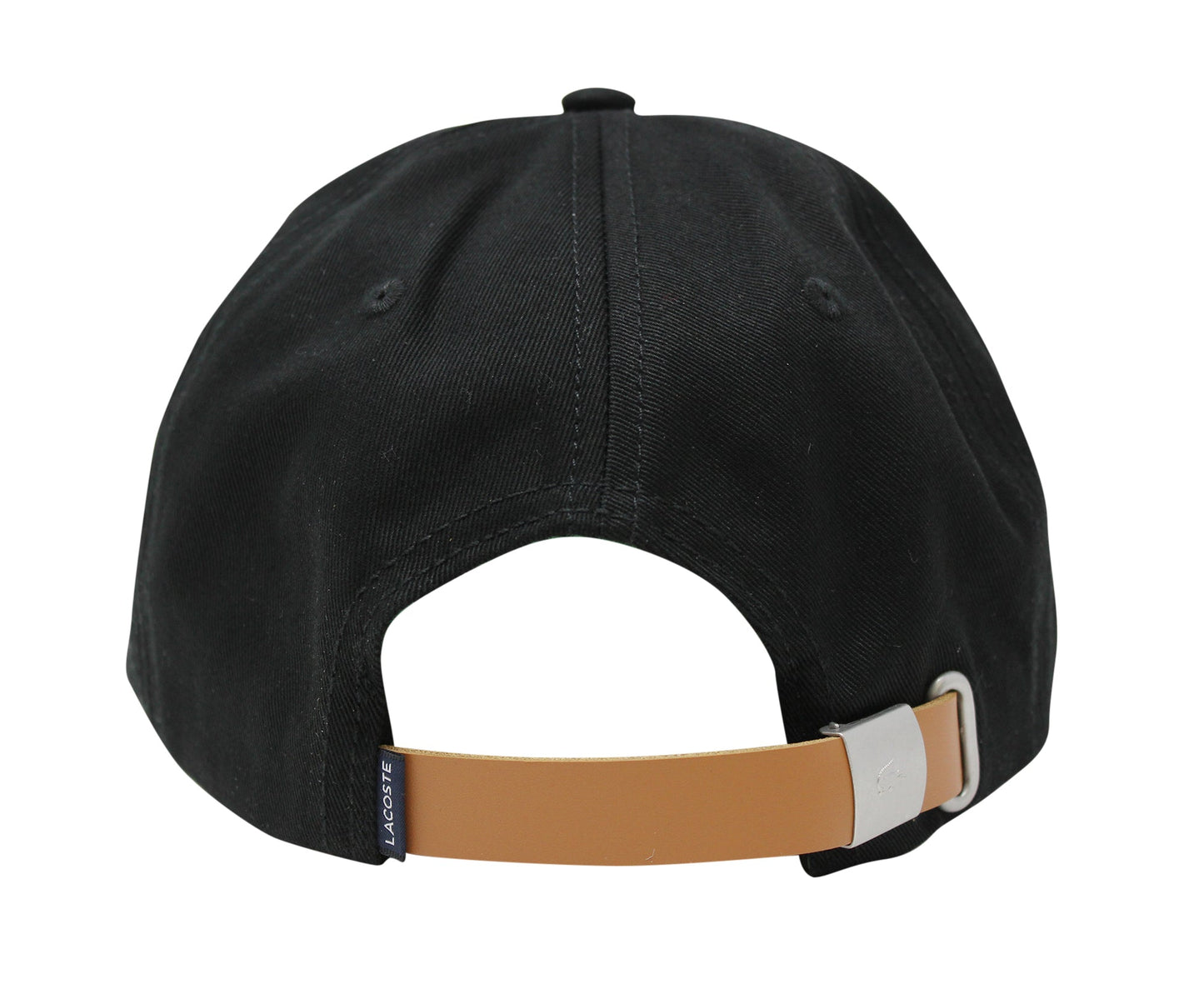 Lacoste Men's Classic Large Croc Logo Cap with Leather Strap Hat