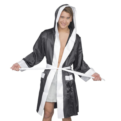 Boxing Movie Robe with Hood Halloween Cosplay Costume