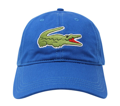 Lacoste Men's Classic Large Croc Logo Cap with Leather Strap Hat