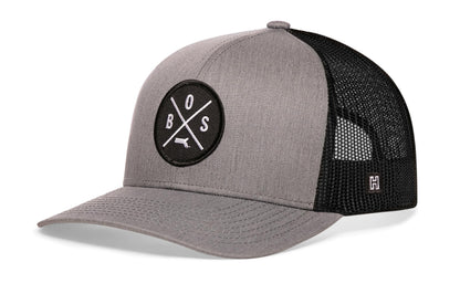 Boston Trucker Haka Hat Gray-Black BOS X Snapback