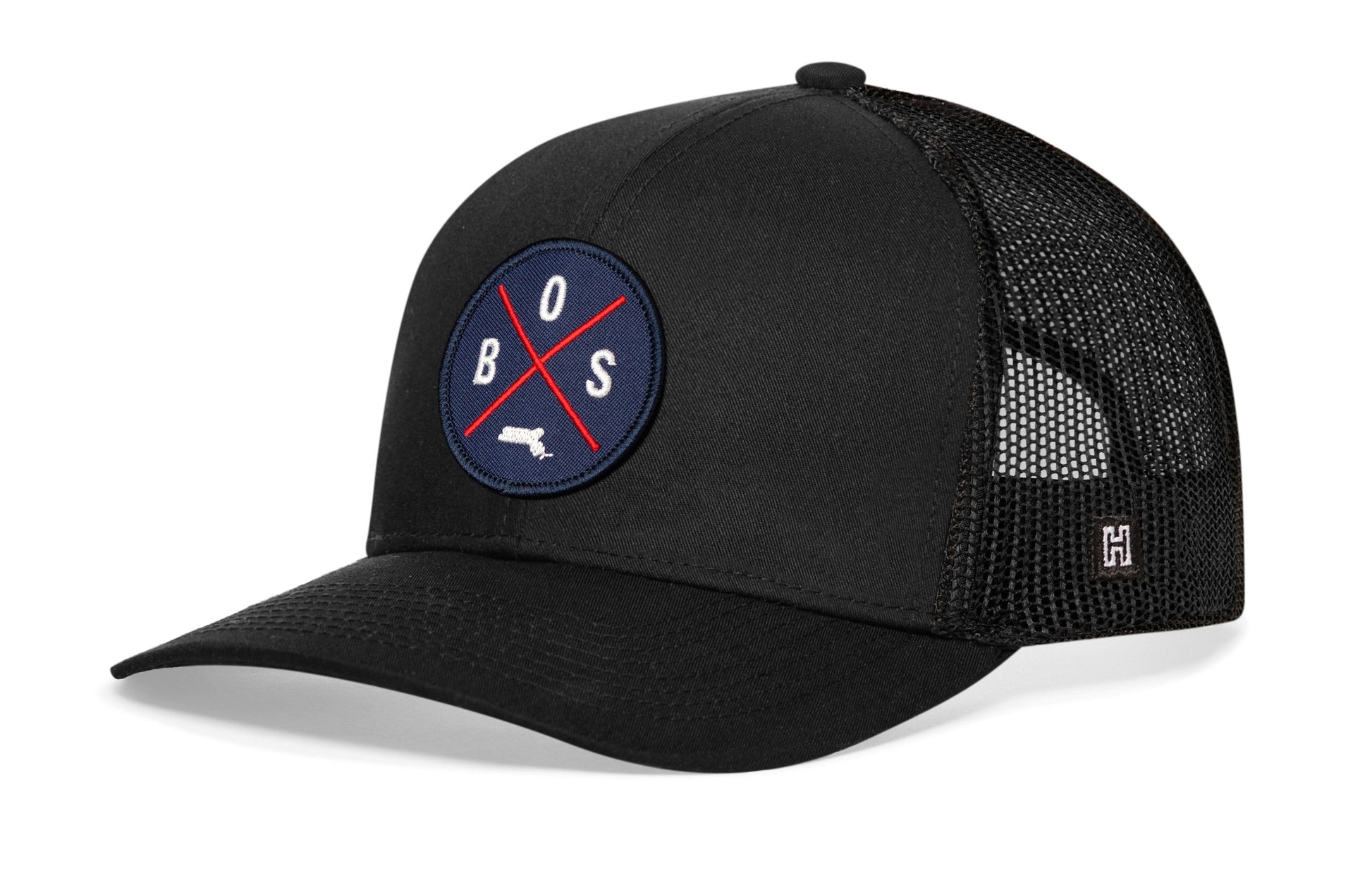 Boston Trucker Haka Hat Navy-Red BOS X Haka Hat Black Snapback
