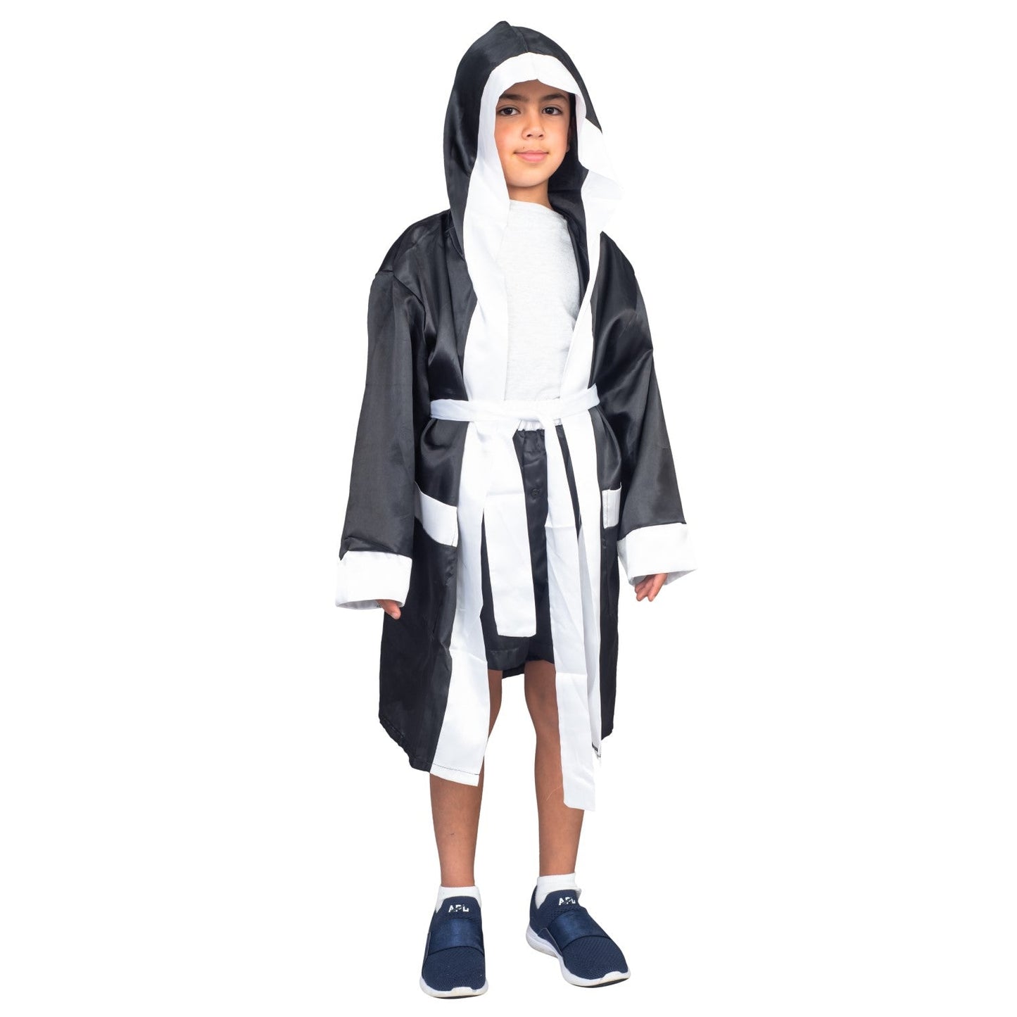 Boxing Movie Hero Halloween Costume Cosplay Robe/Shorts Set